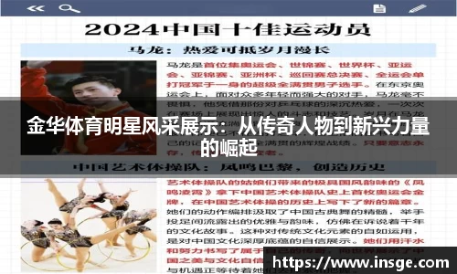 金华体育明星风采展示：从传奇人物到新兴力量的崛起